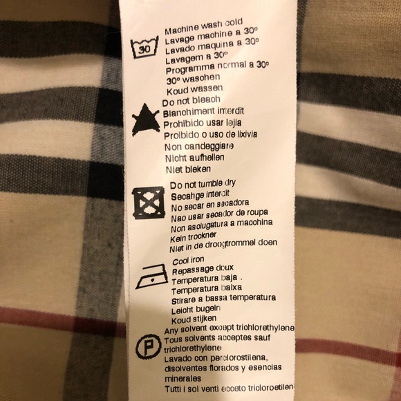 Burberry Coat Girls Authentic  Sz 8 - Picture 8 of 8